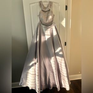 Grey Prom dress!